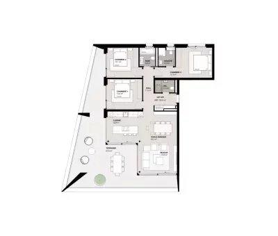 SIM22 : Appartement de 4,5 pièces image