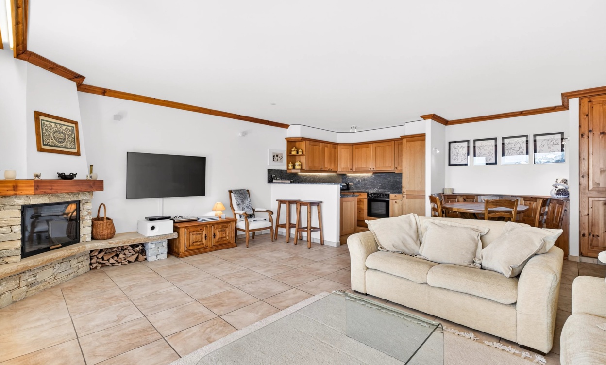 Appartement lumineux avec vue panoramique sur les Alpes et la plaine du Rhône image