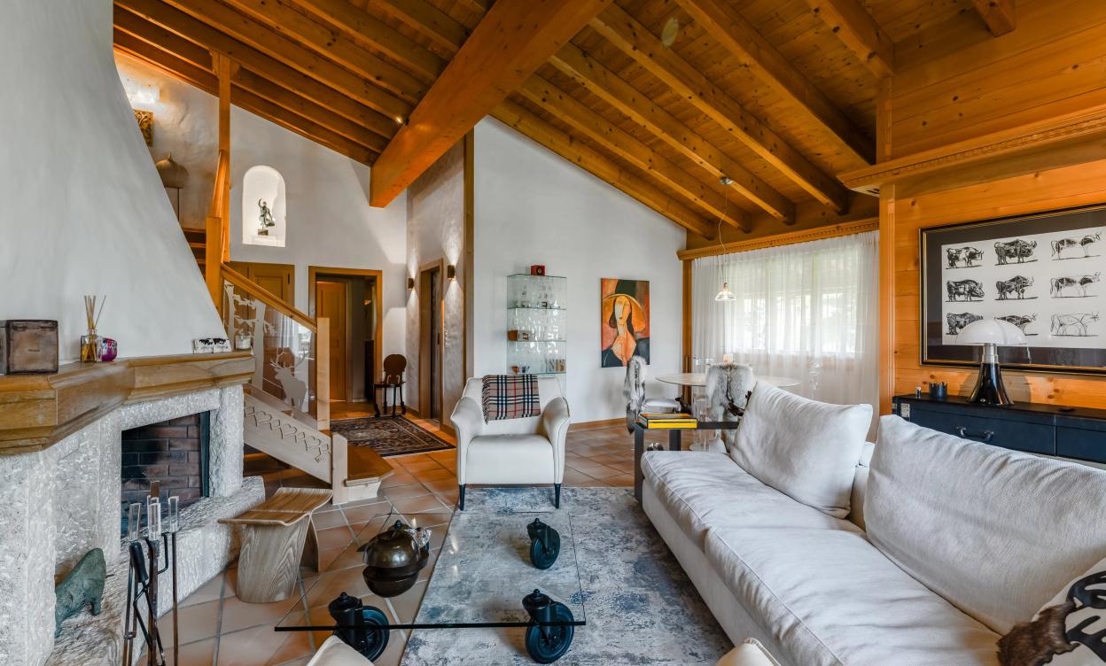 Un duplex d’exception au cœur de la montagne image