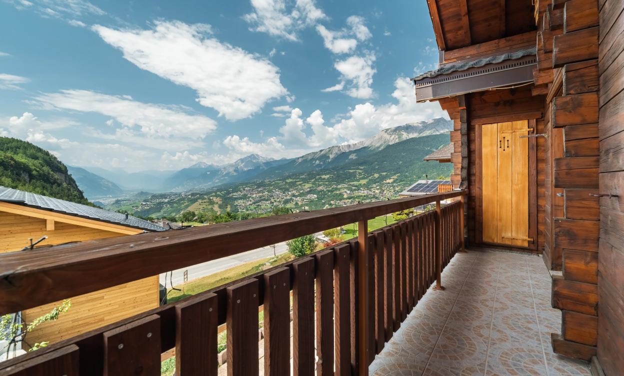 Chalet à Lens avec vue imprenable sur la vallée image