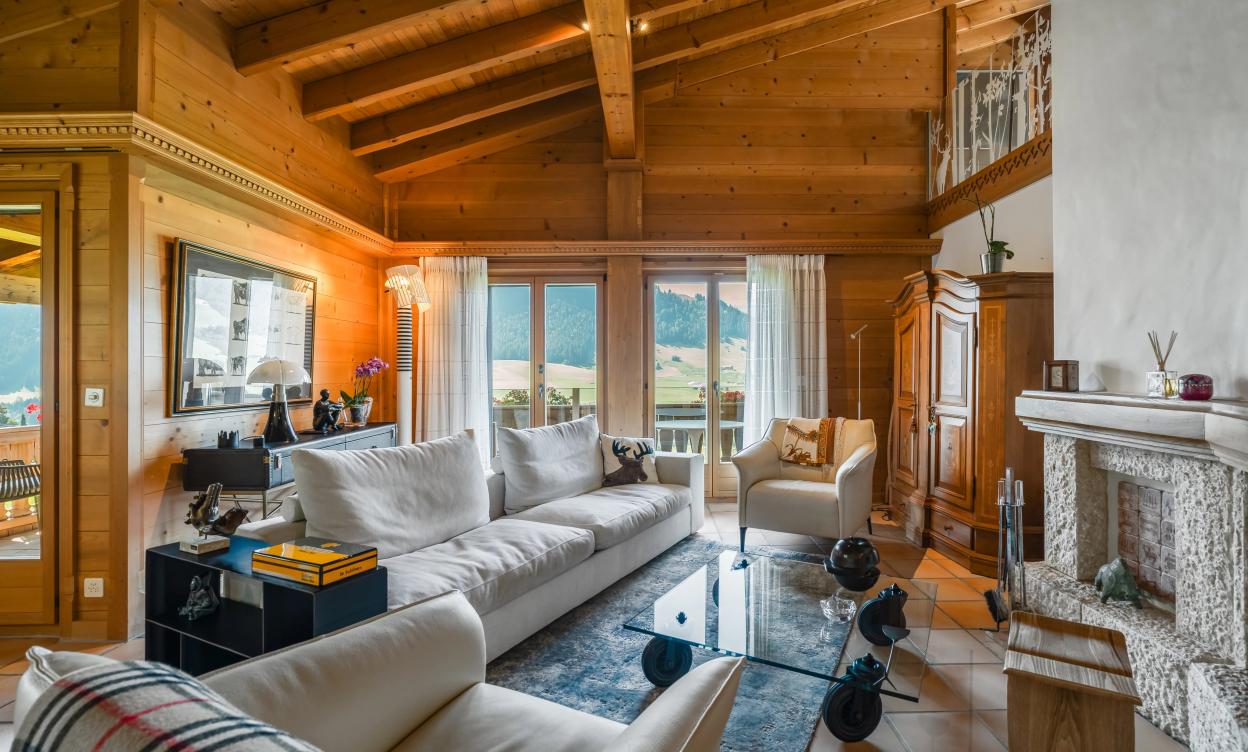 Un duplex d’exception au cœur de la montagne image