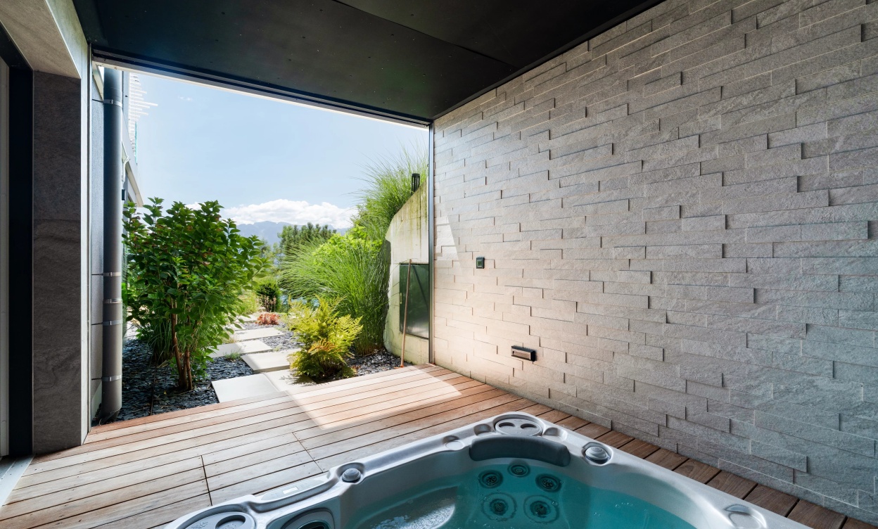 Villa contemporaine d'exception avec vue panoramique sur le lac Léman et les Alpes image