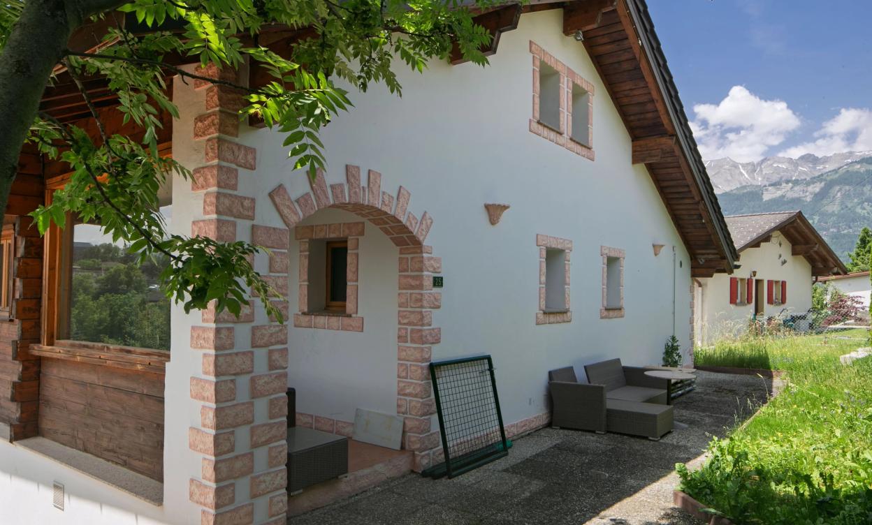 Chalet à Lens avec vue imprenable sur la vallée image