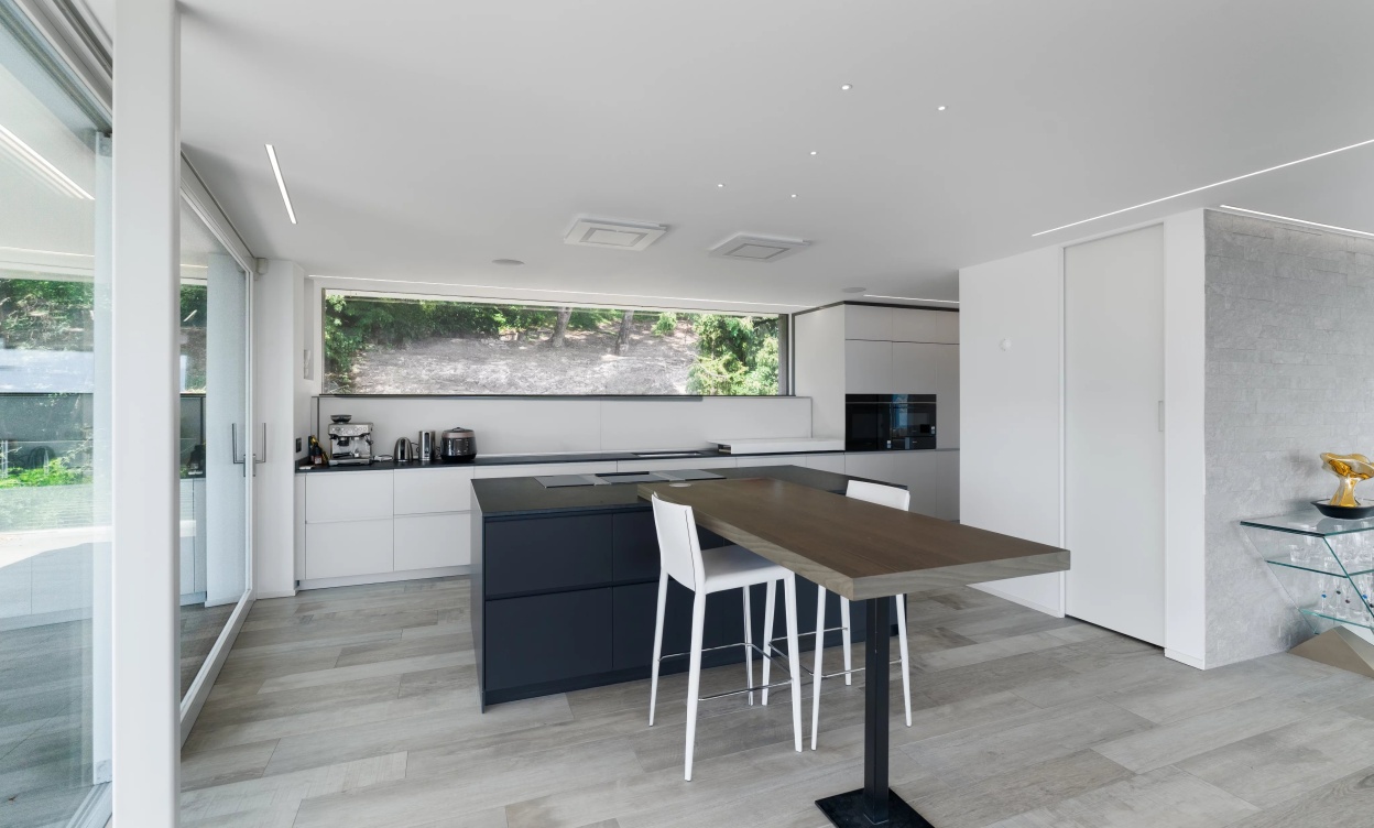 Villa contemporaine d'exception avec vue panoramique sur le lac Léman et les Alpes image