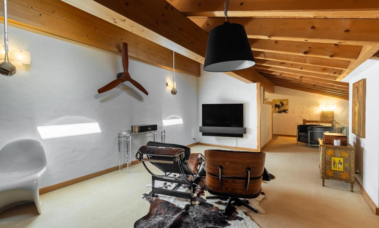 Un duplex d’exception au cœur de la montagne image