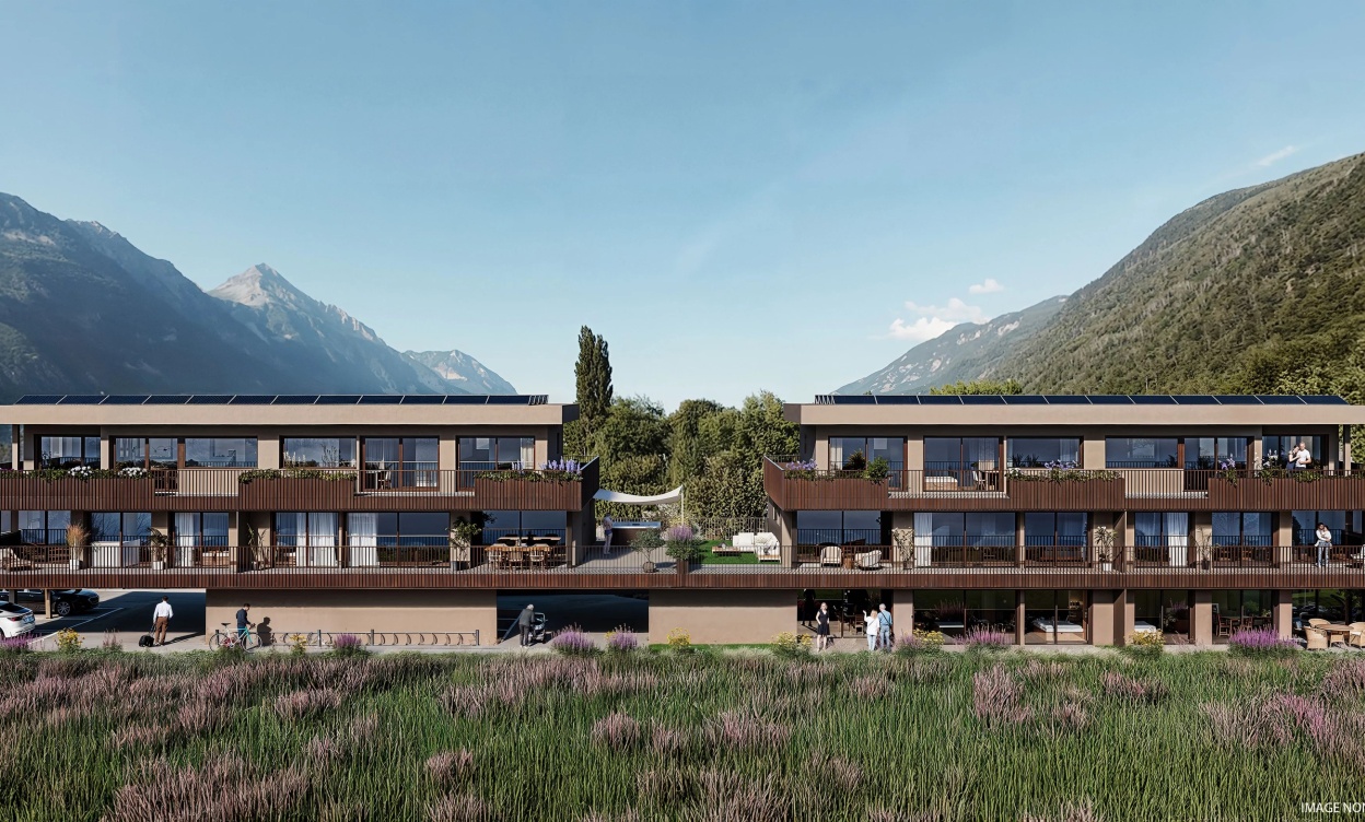 Appartement neuf de 3.5 pièces avec le plus grand jardin de la résidence image