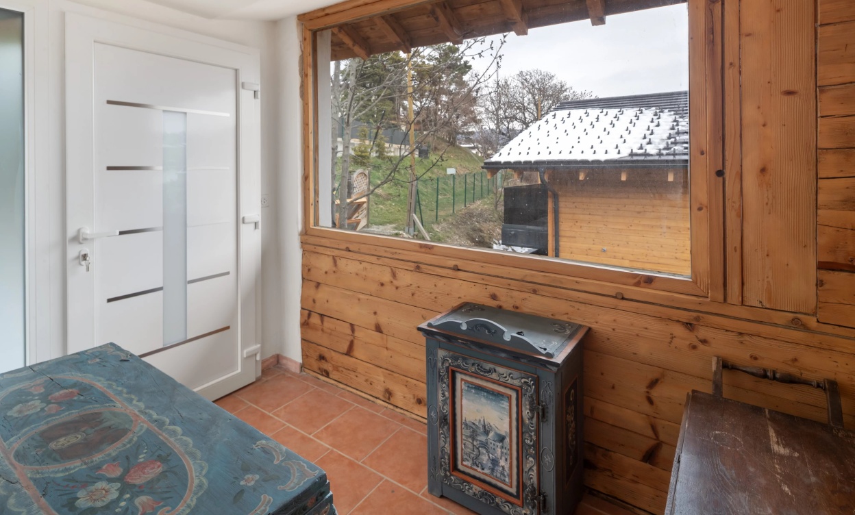 Chalet à Lens avec vue imprenable sur la vallée image
