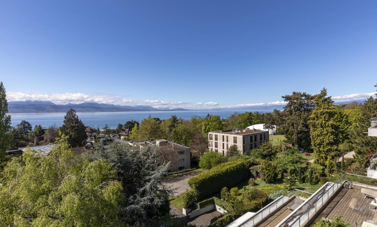 À louer – Appartement d’exception avec vue panoramique sur le lac – Pully image