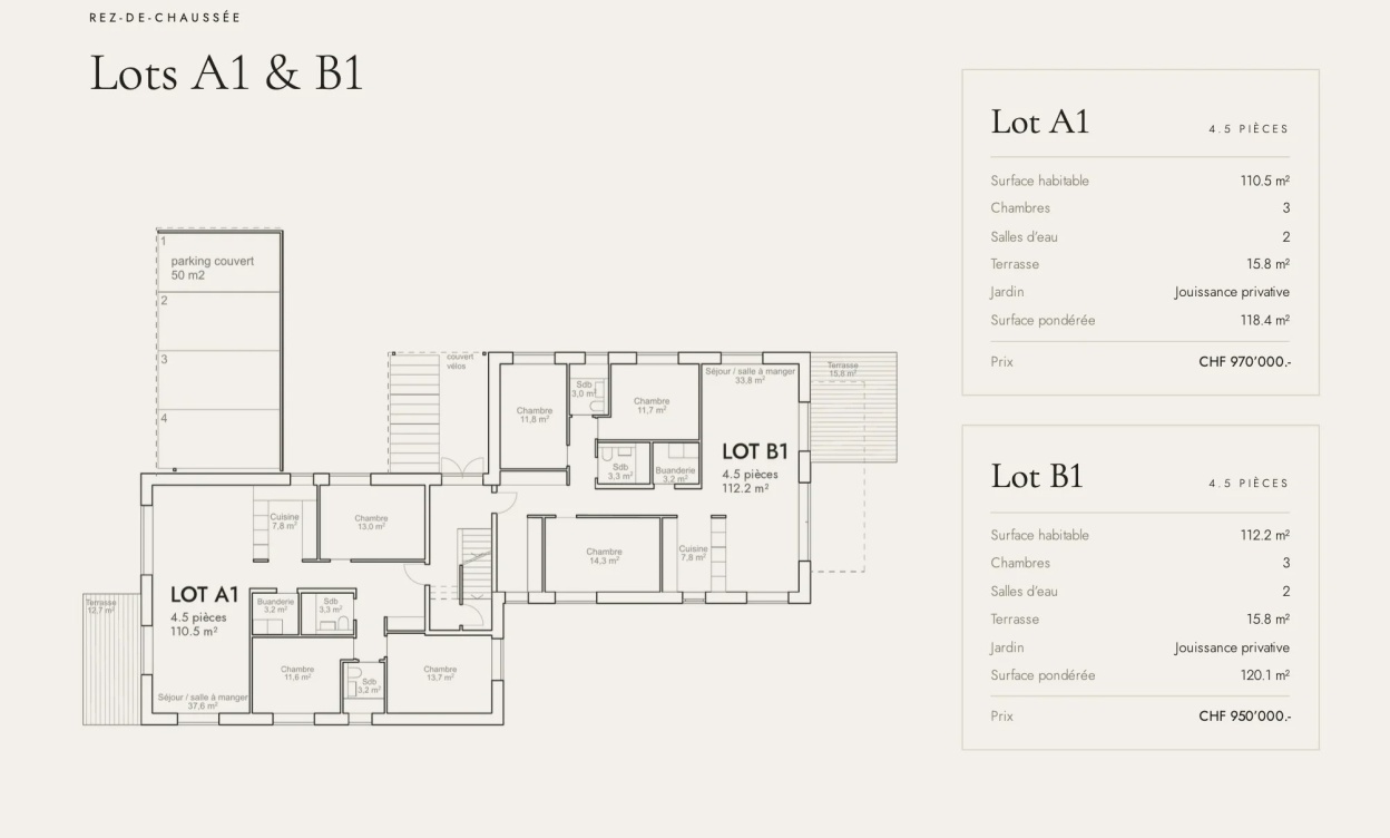 L'Orée du Rogin, 6 appartements Minergie de 4.5 pièces image