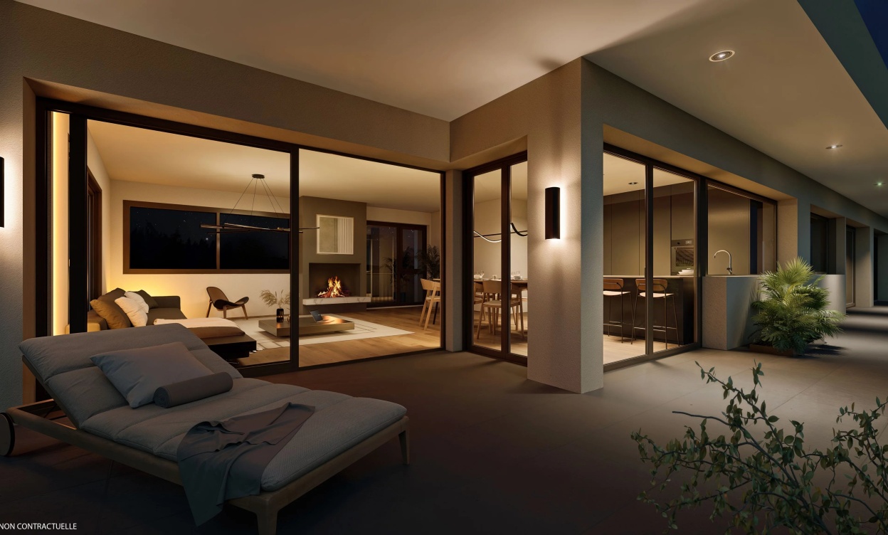 Appartement neuf de 3.5 pièces avec le plus grand jardin de la résidence image
