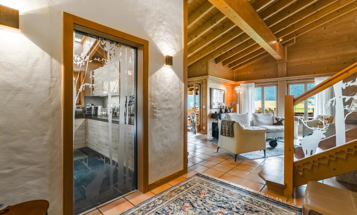Un duplex d’exception au cœur de la montagne image