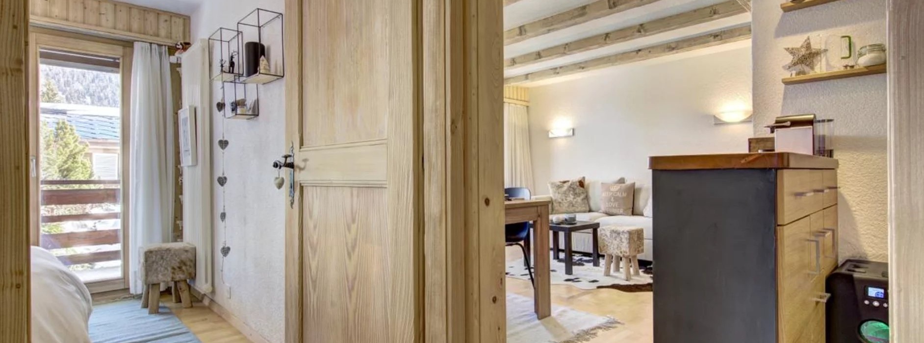 Magnifique 2.5 pièces rénové avec accès immédiat aux pistes de Verbier image