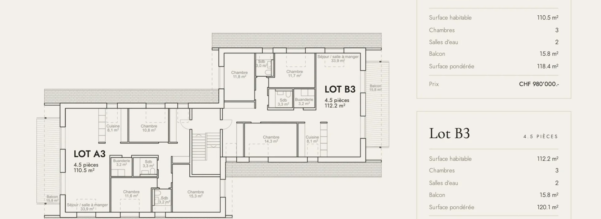 L'Orée du Rogin, 6 appartements Minergie de 4.5 pièces image