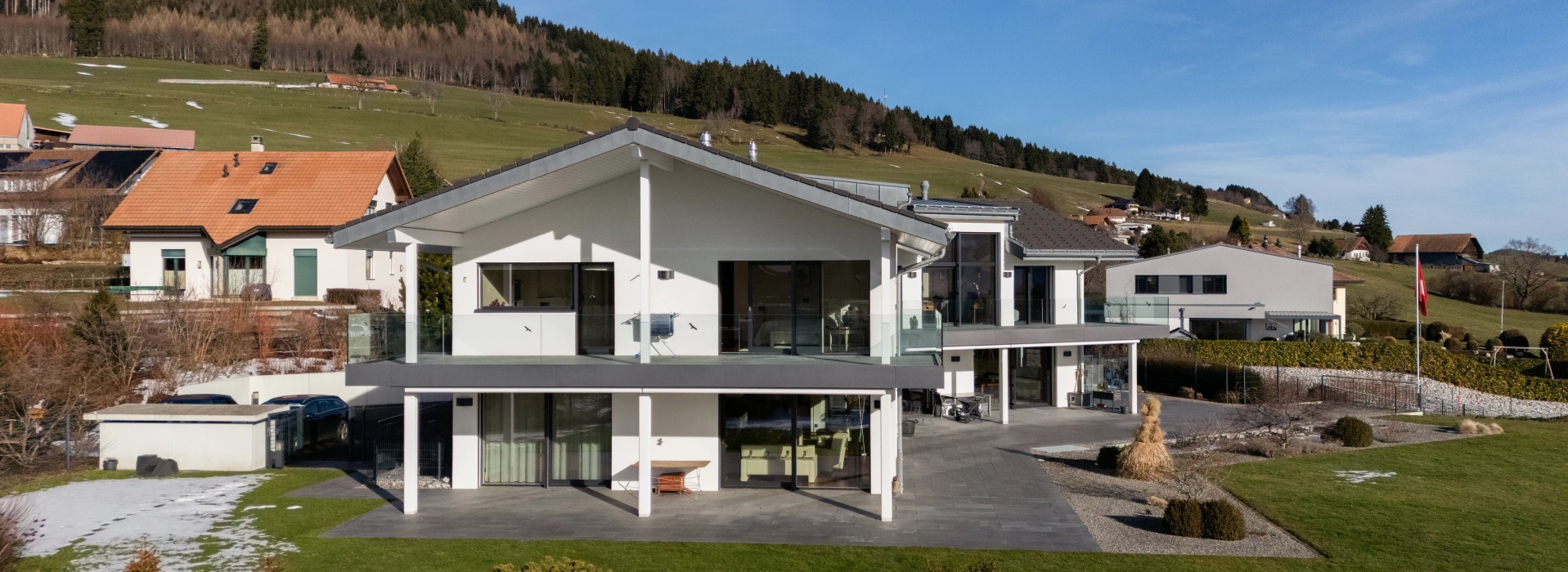 Demeure de prestige avec panorama ouvert sur la Gruyère image