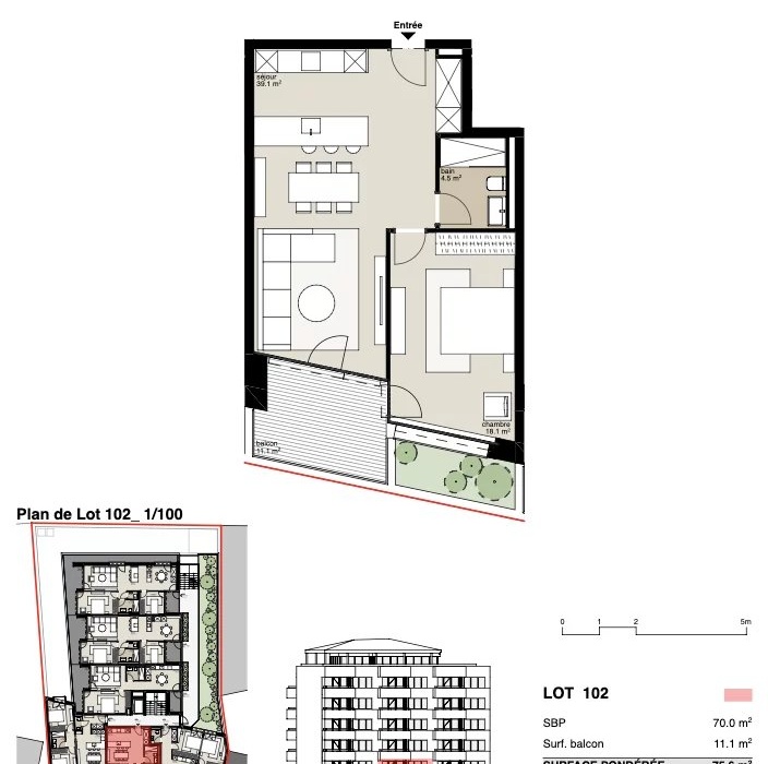 Résidence Victoria : Appartement de 2,5 pièces image