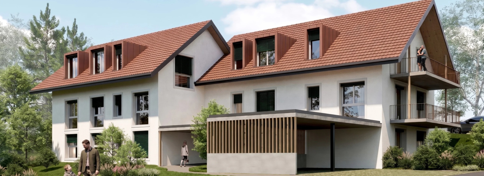 L'Orée du Rogin, 6 appartements Minergie de 4.5 pièces image