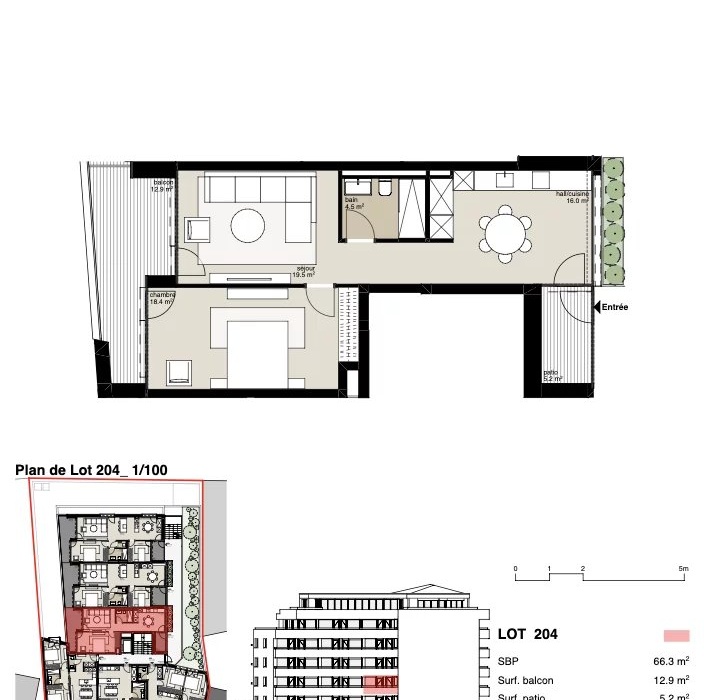 Résidence Victoria : Appartement de 2,5 pièces image