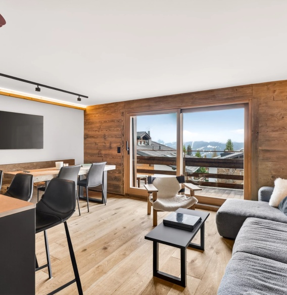 Appartement rénové d’exception au cœur de Verbier